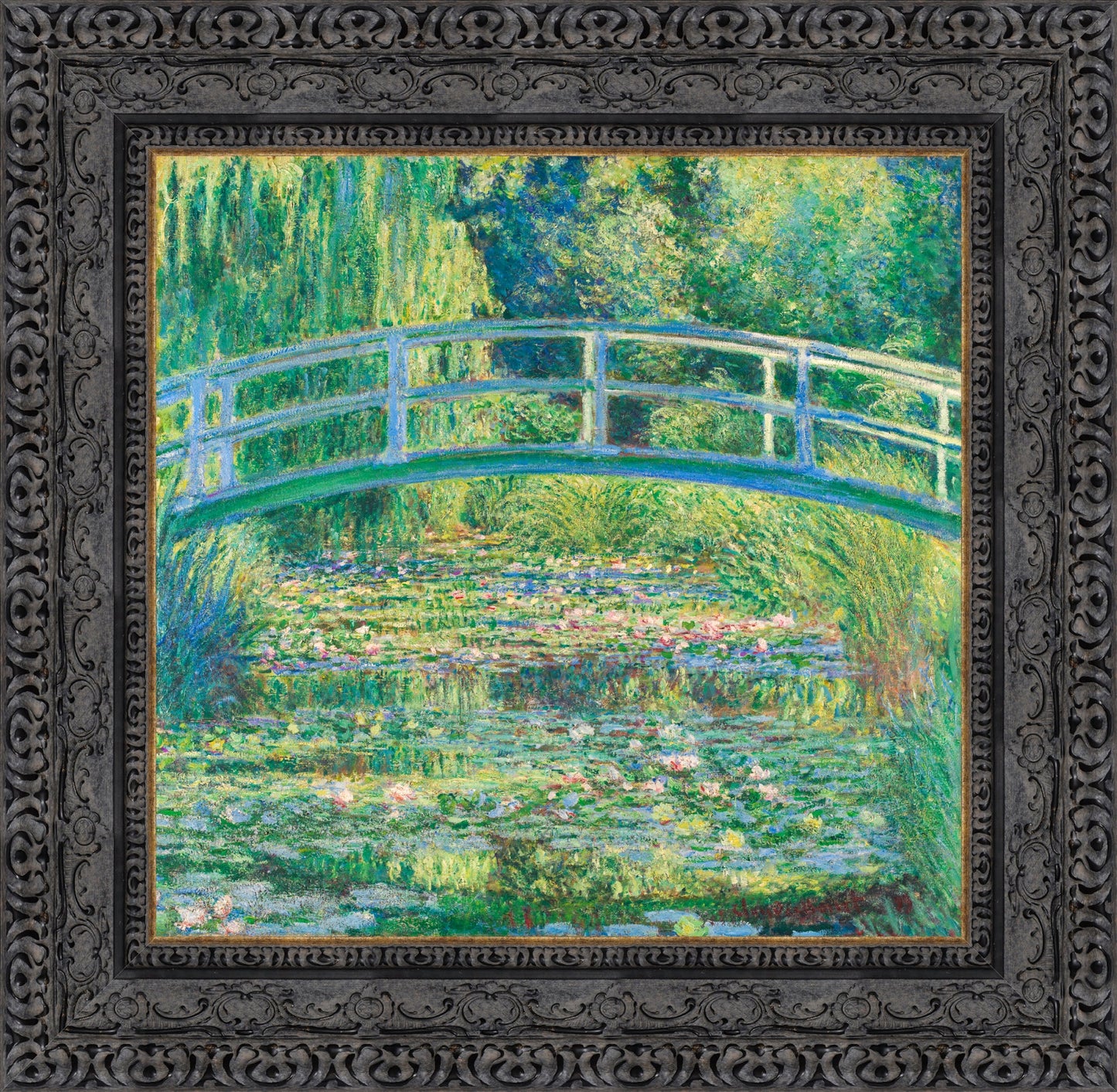 Japanese Bridge And Water Lilies 1899