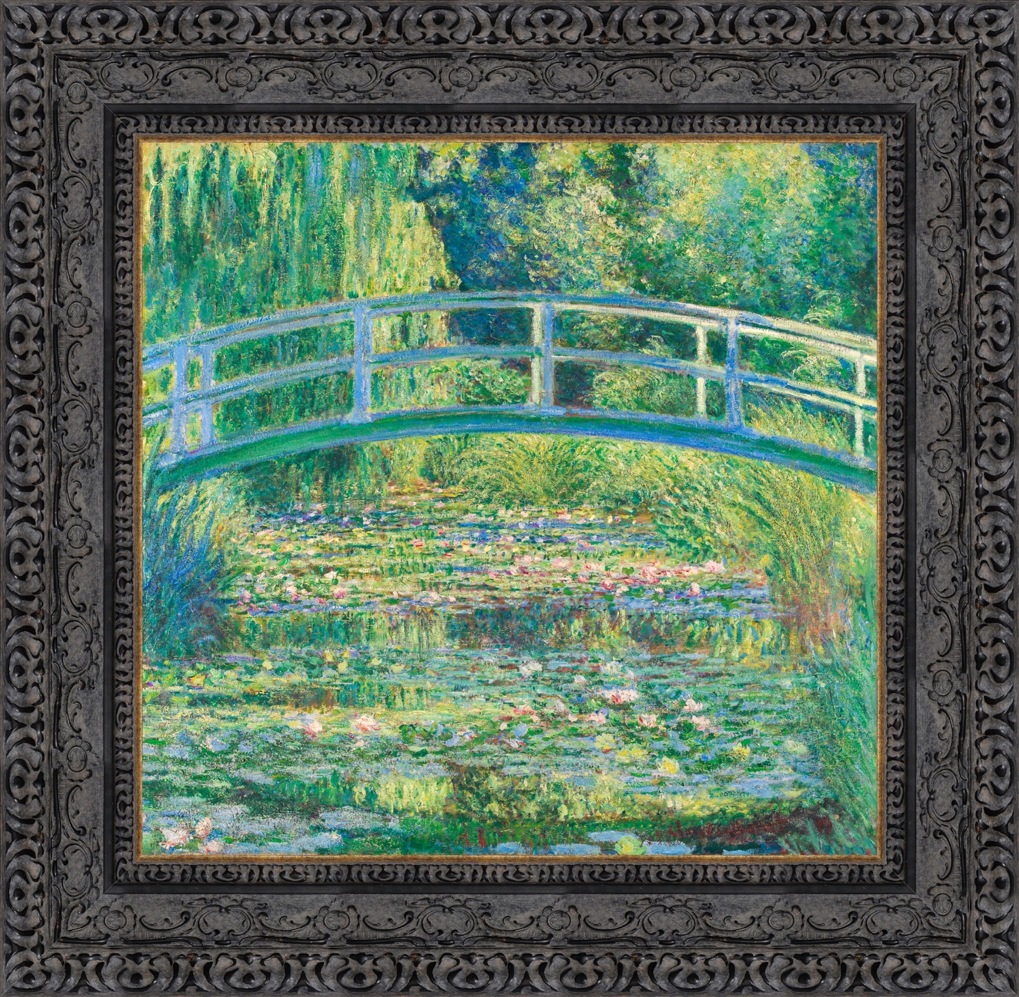 Japanese Bridge And Water Lilies 1899
