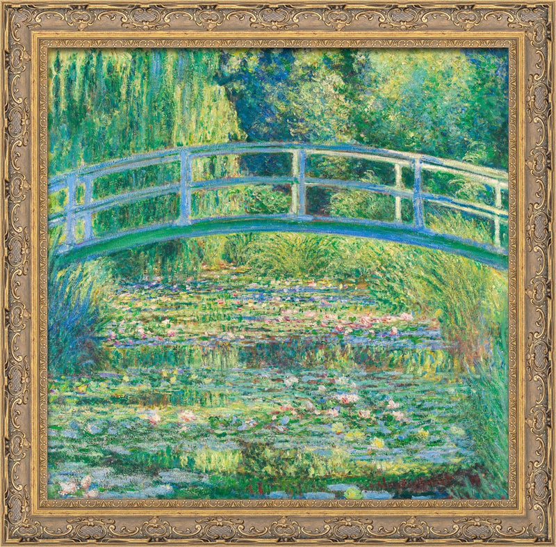 Japanese Bridge and Water Lilies - Claude Monet, 1899
