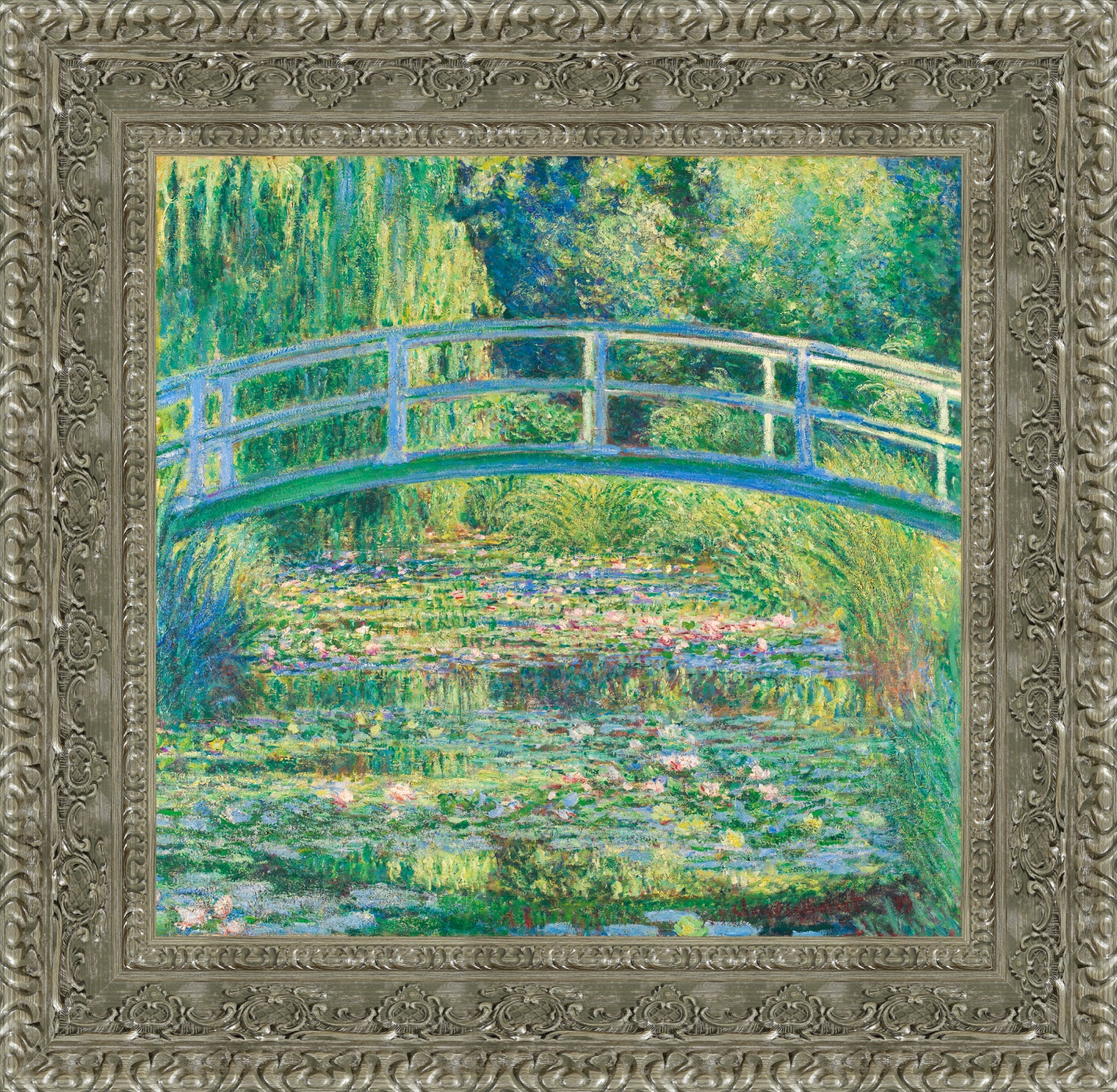 Japanese Bridge And Water Lilies 1899