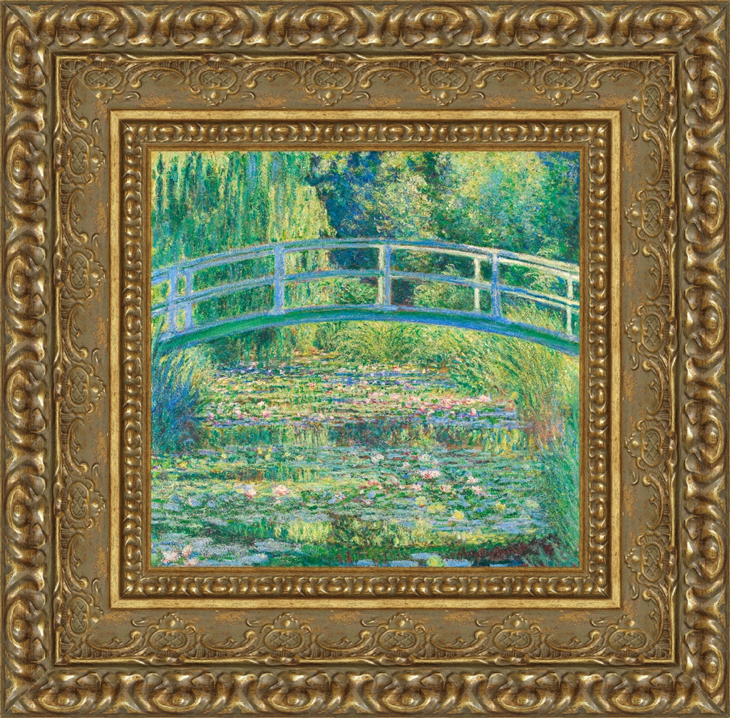 Japanese Bridge And Water Lilies 1899 - Canvas Classics