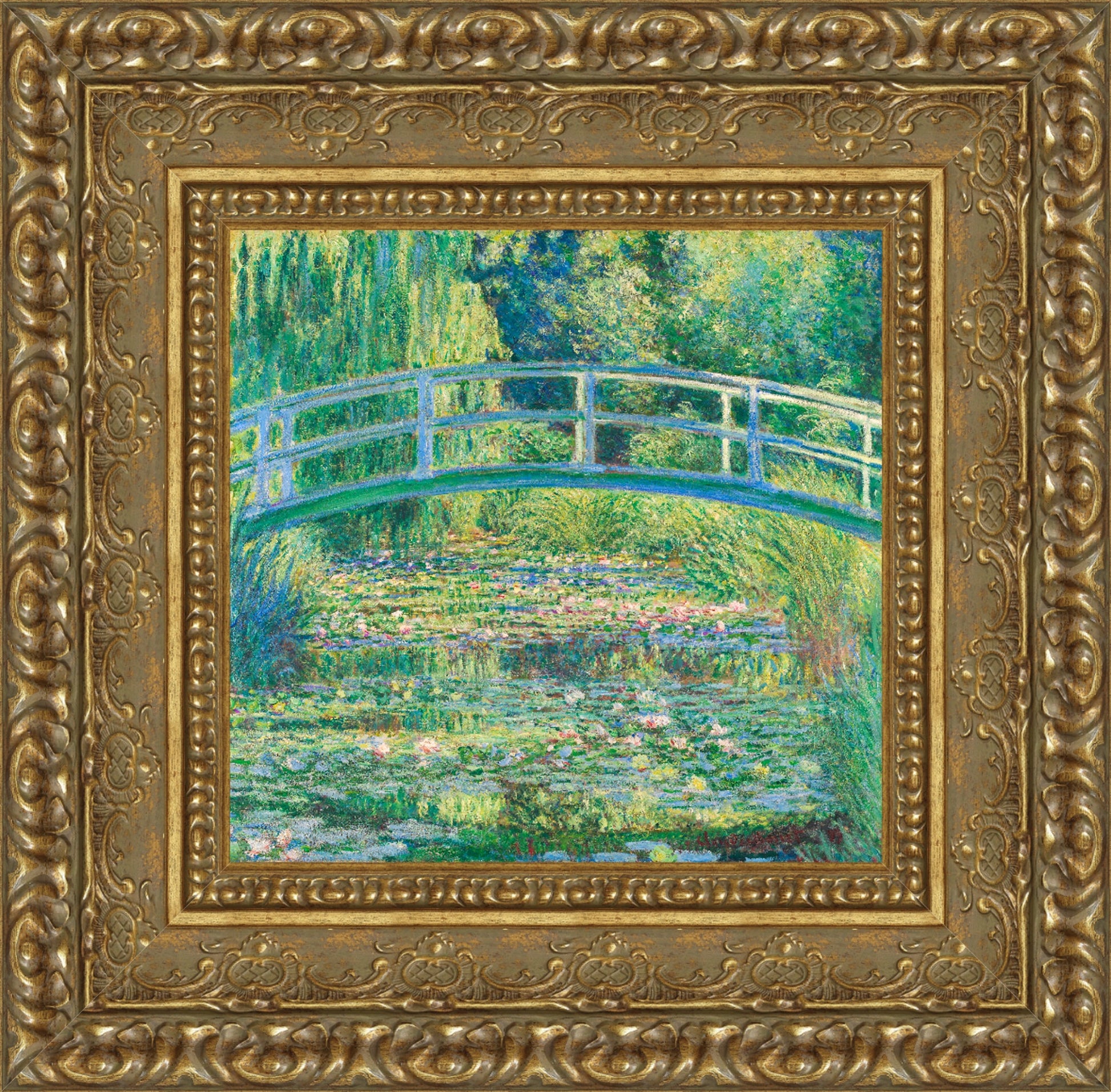 Japanese Bridge And Water Lilies 1899