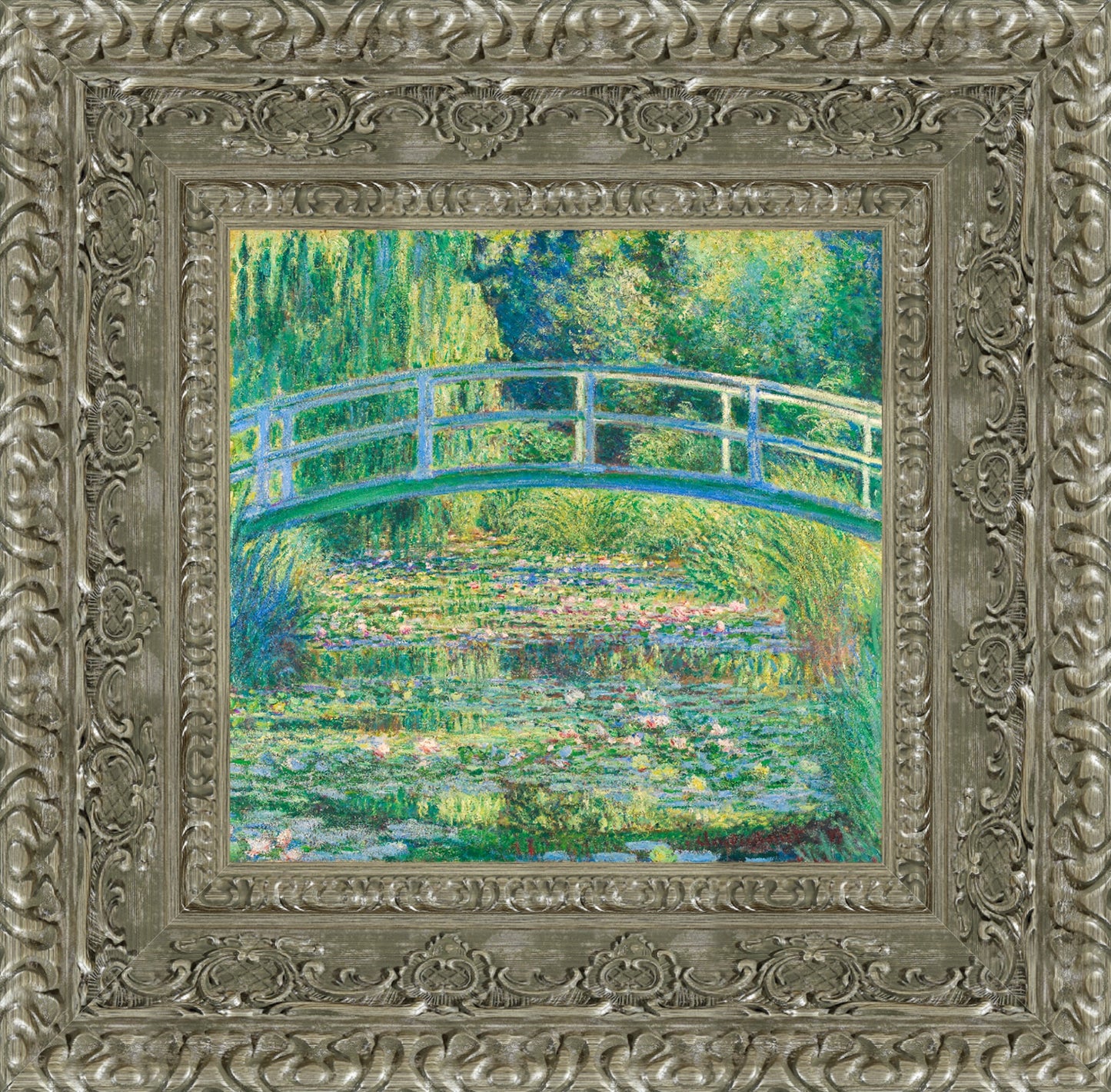 Japanese Bridge And Water Lilies 1899