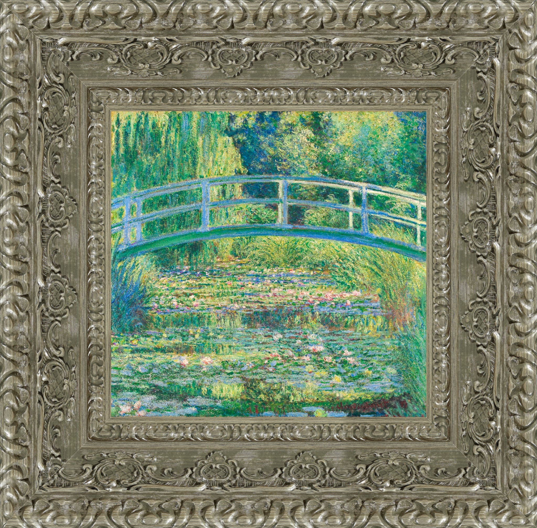 Japanese Bridge And Water Lilies 1899