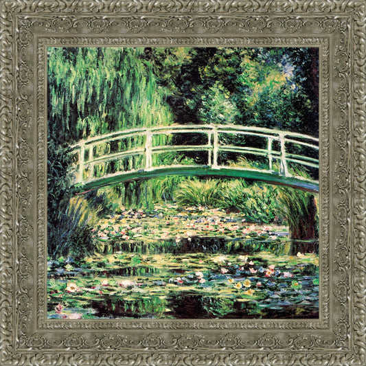 Japanese Bridge And Water Lilies Harmony In Green 1899
