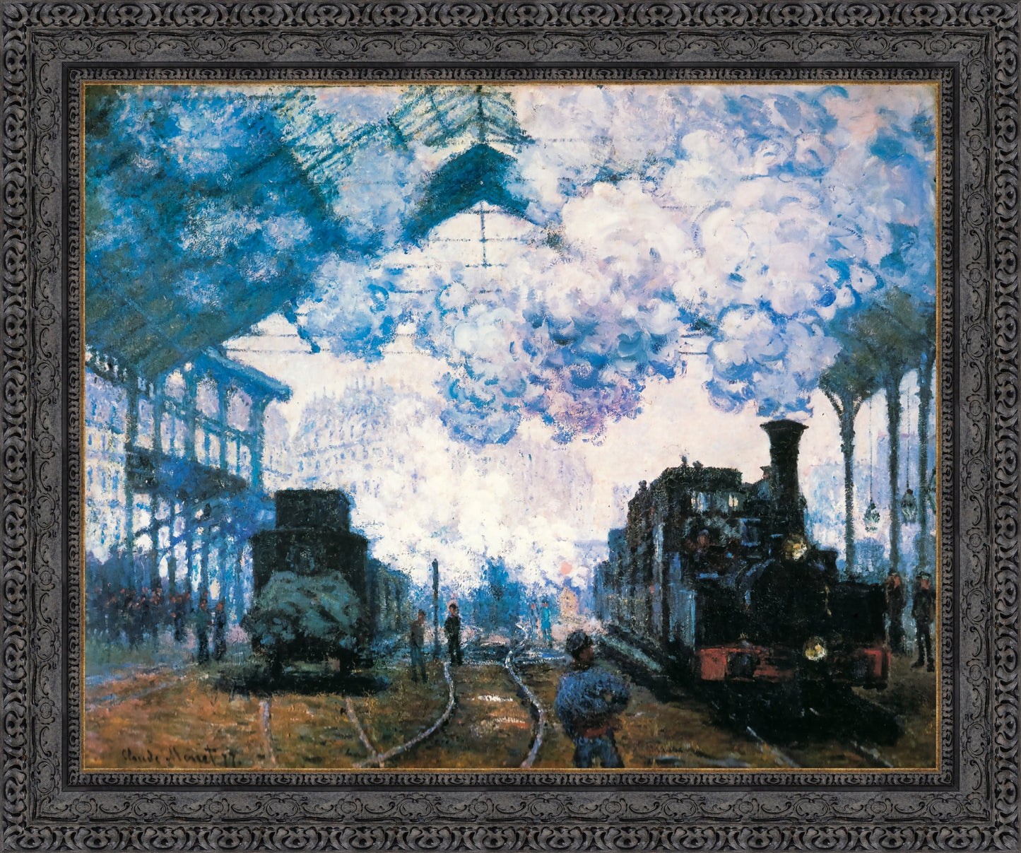 La Gare St Trains 1877