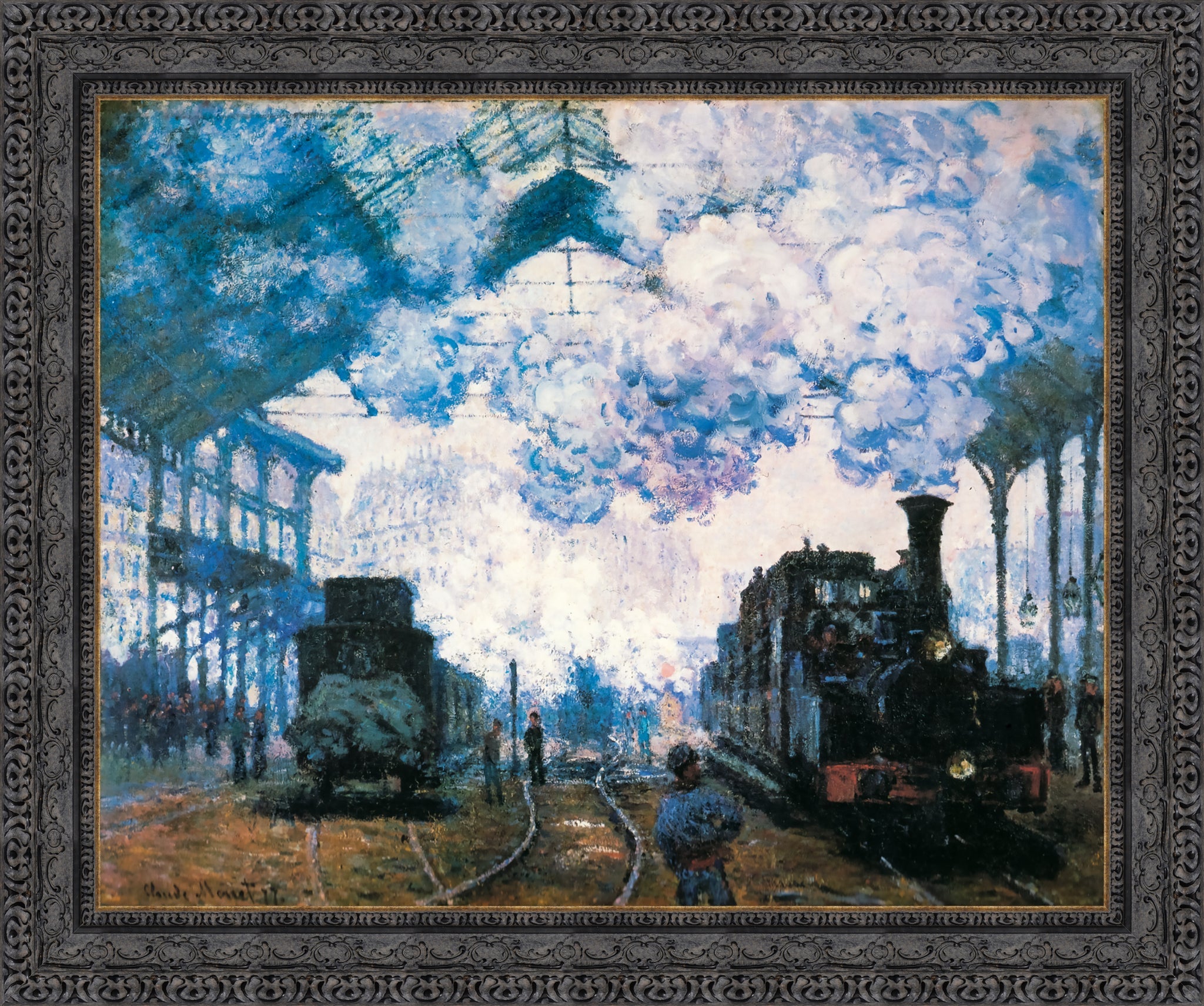 La Gare St Trains 1877