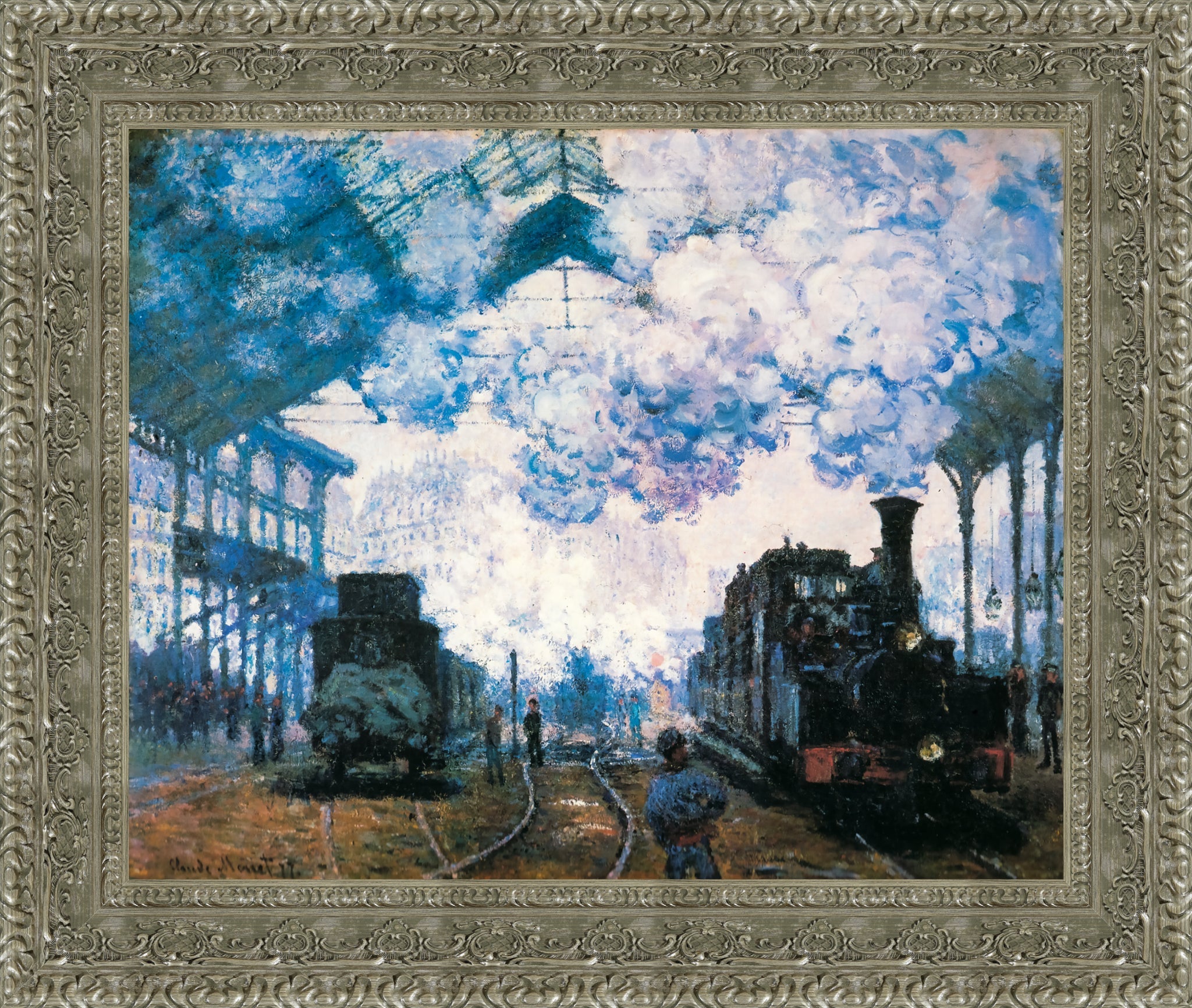 La Gare St Trains 1877