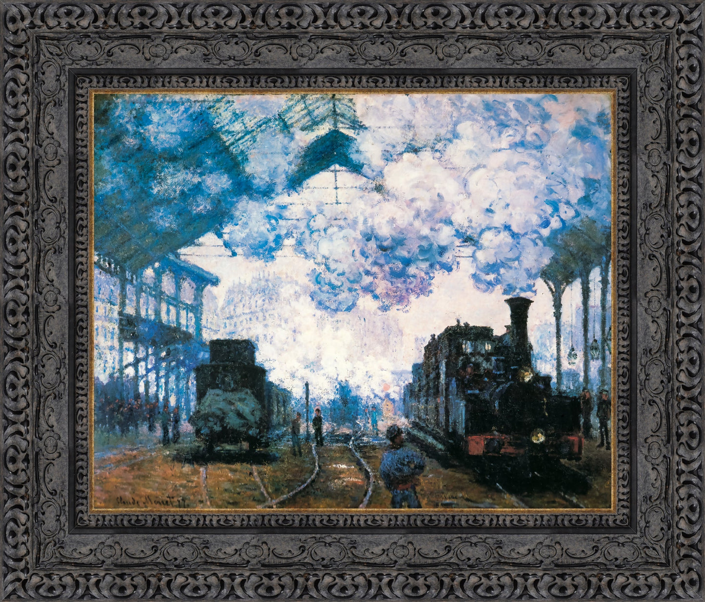 La Gare St Trains 1877