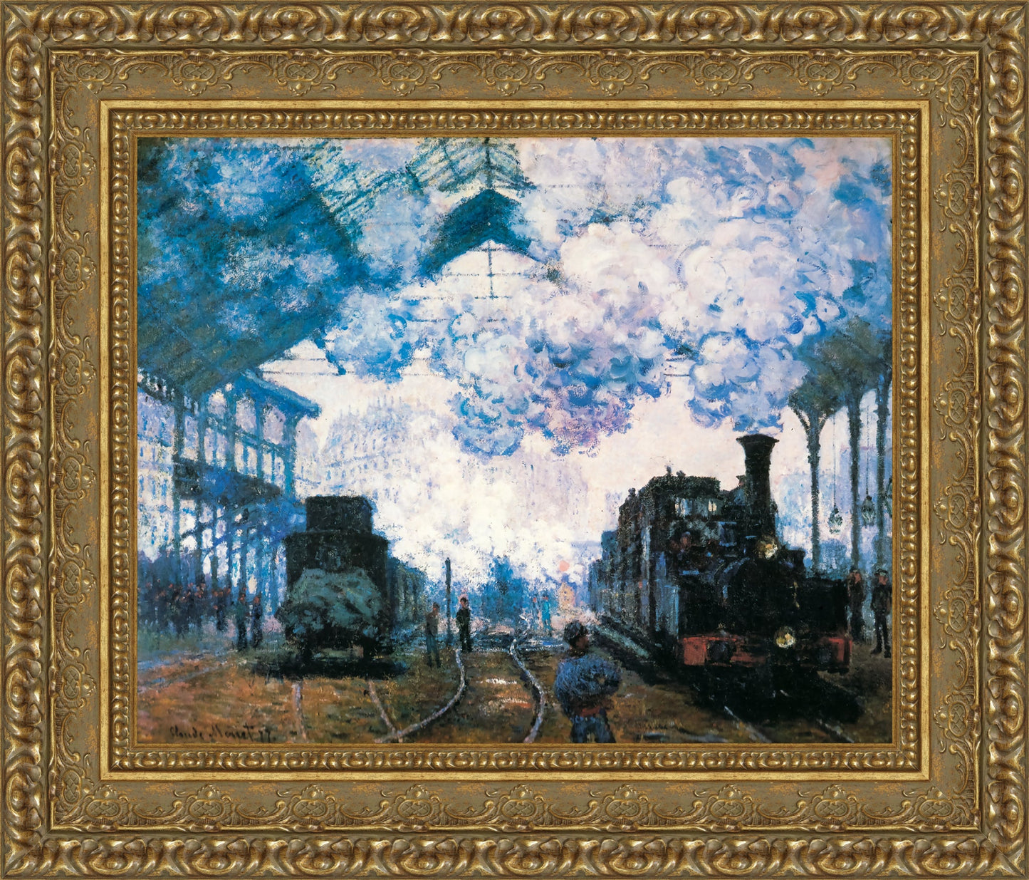 La Gare St Trains 1877