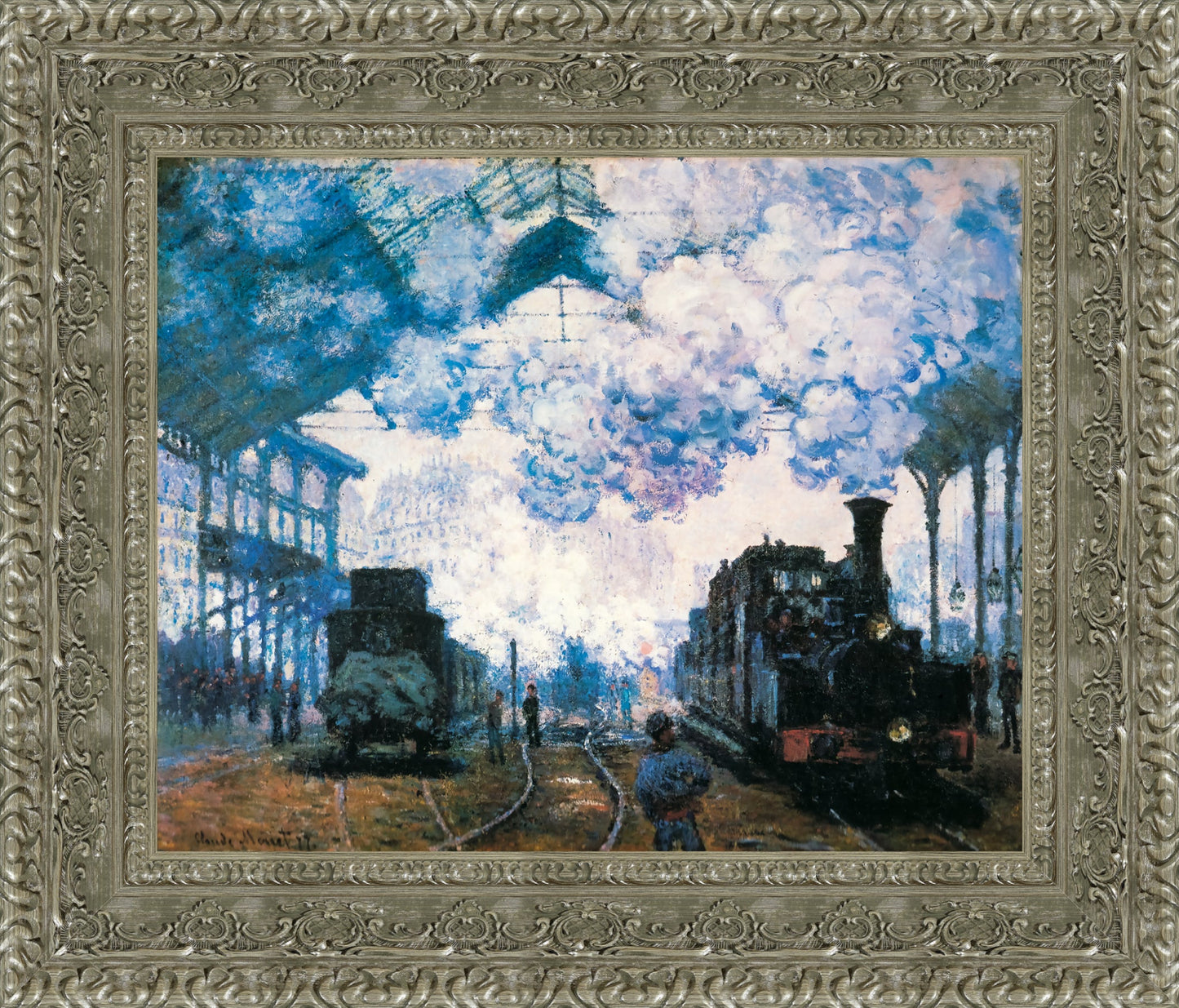 La Gare St Trains 1877