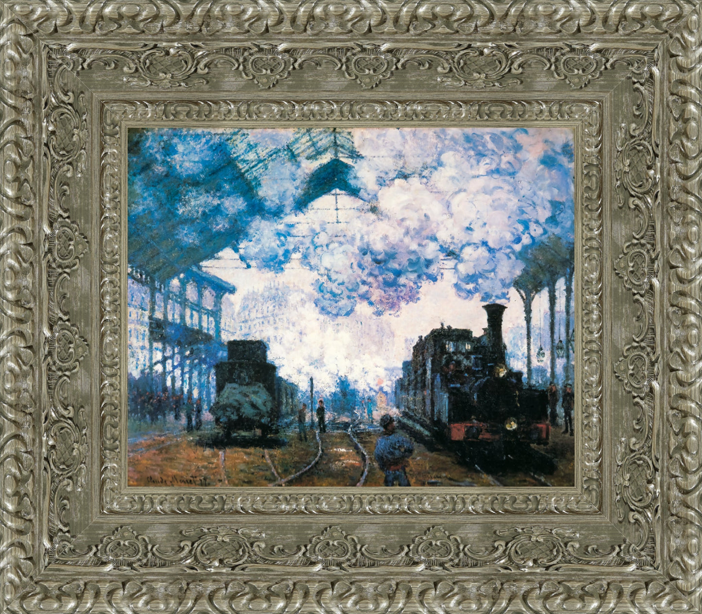 La Gare St Trains 1877