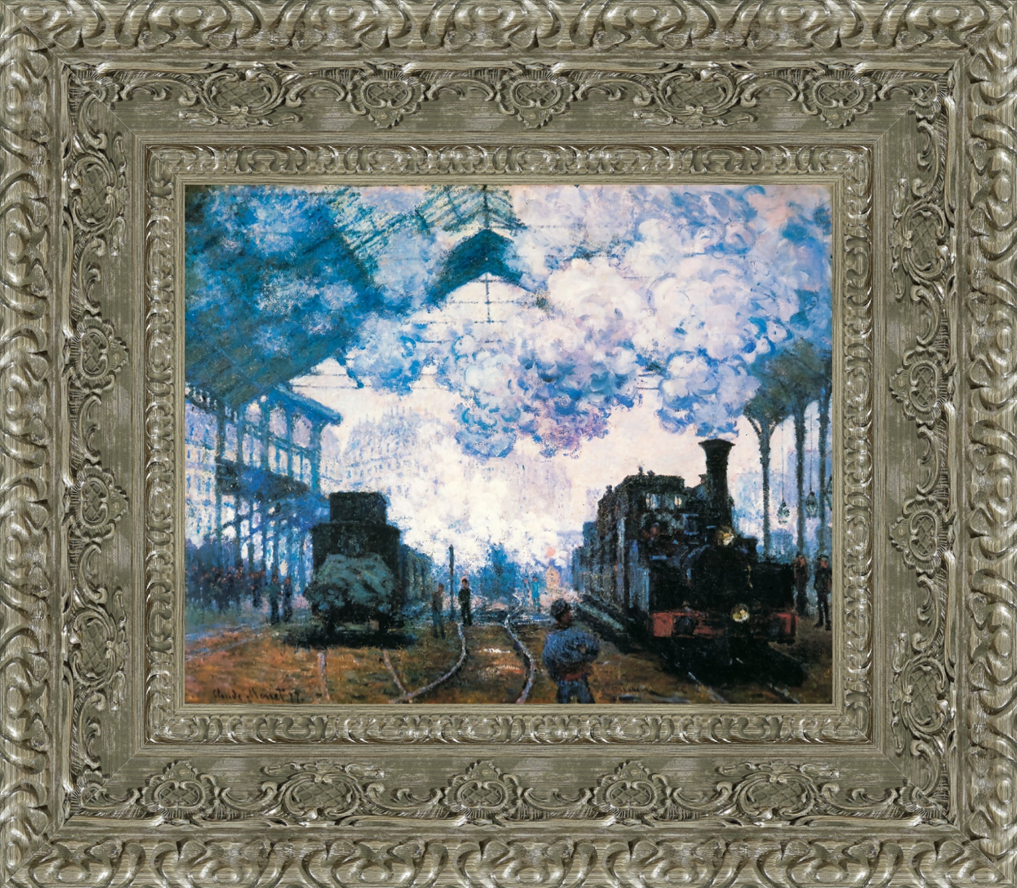La Gare St Trains 1877
