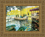 La Grenouillère (The Frog Pond) – Claude Monet, 1869