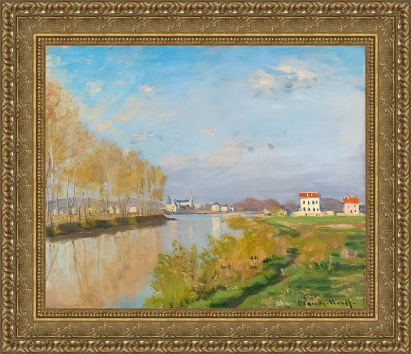 La Seine A Argenteuil – Claude Monet, 1873