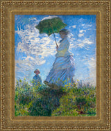 Woman with a Parasol - Madame Monet and Her Son – Claude Monet, 1875