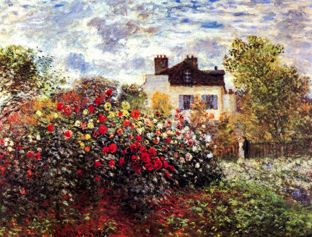Monet's Garden At Argenteuil