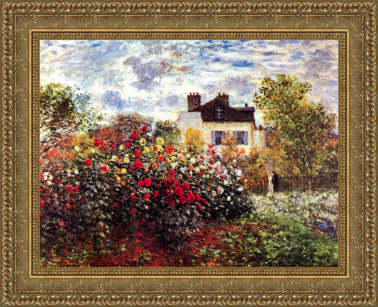 Monets Garden At Argenteuil