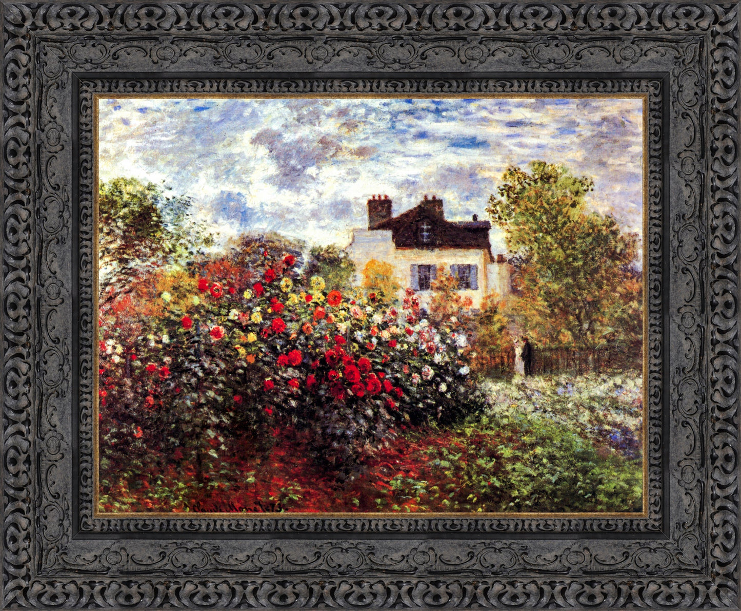 Monets Garden At Argenteuil