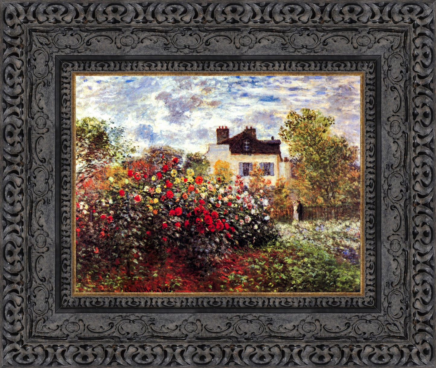 Monets Garden At Argenteuil