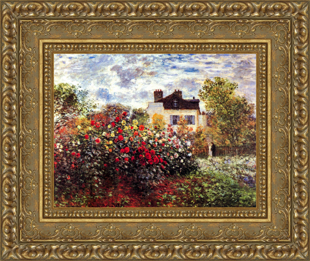 Monets Garden At Argenteuil