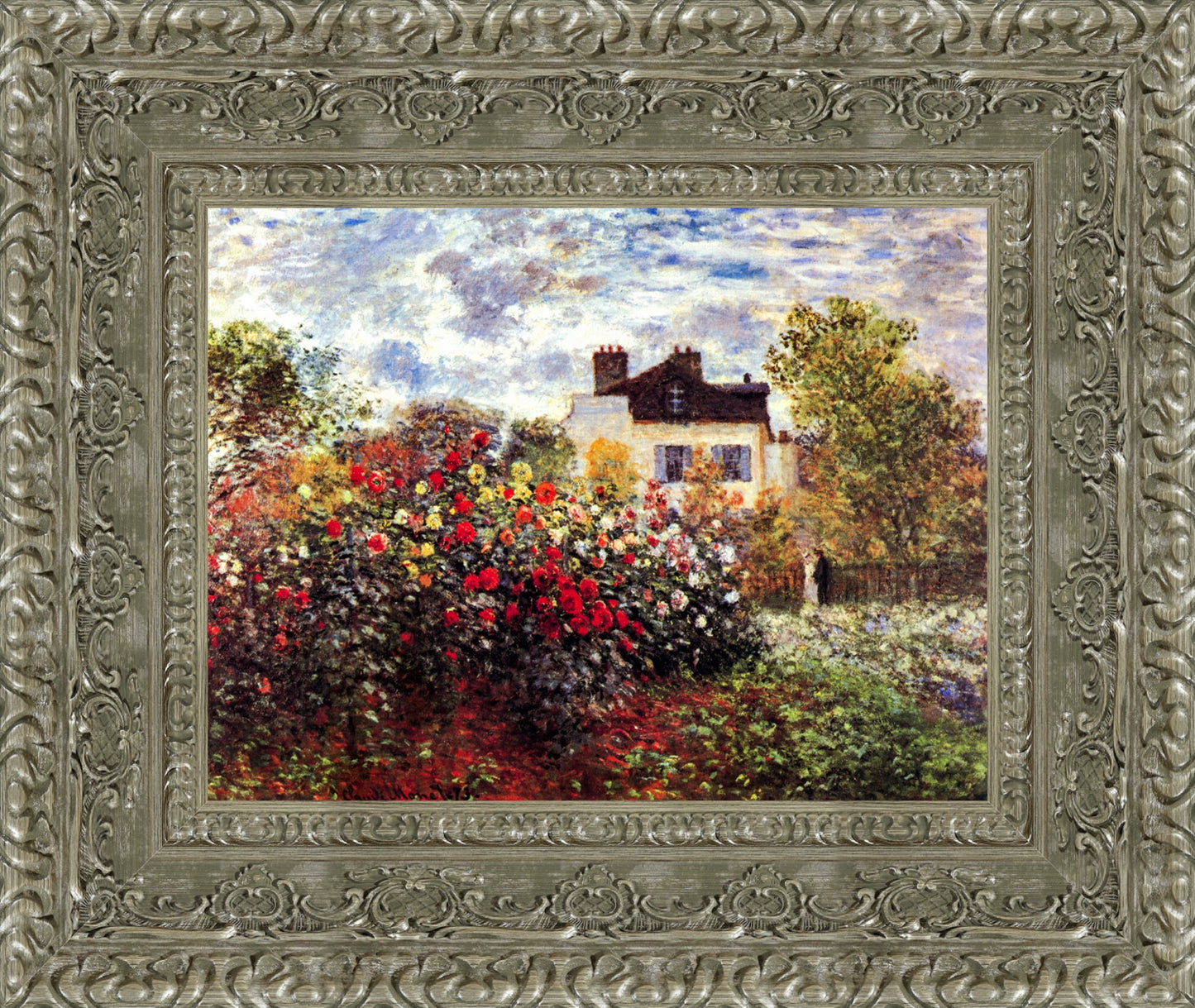 Monets Garden At Argenteuil