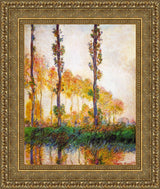 Three Poplars, Autumn – Claude Monet, 1891