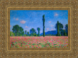 Poppy Field Giverny – Claude Monet, 1885