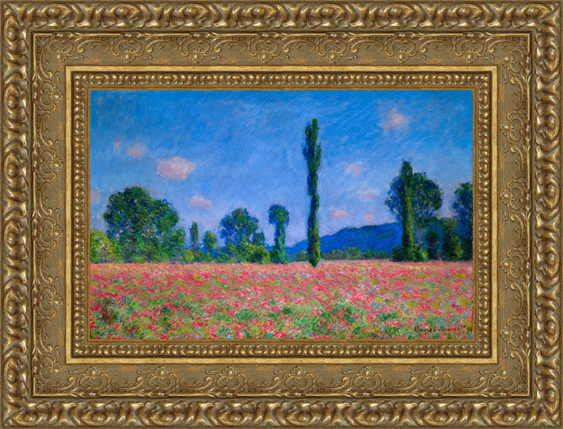 Poppy Field Giverny – Claude Monet, 1885