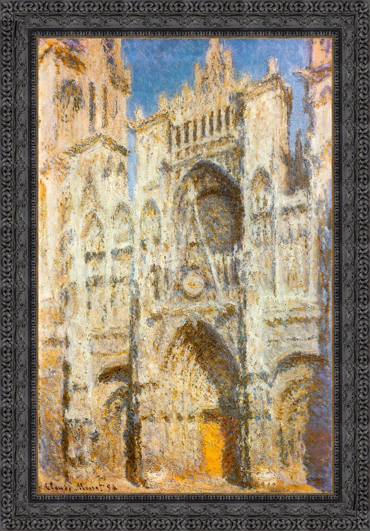 Rouen Cathedral Sunlight