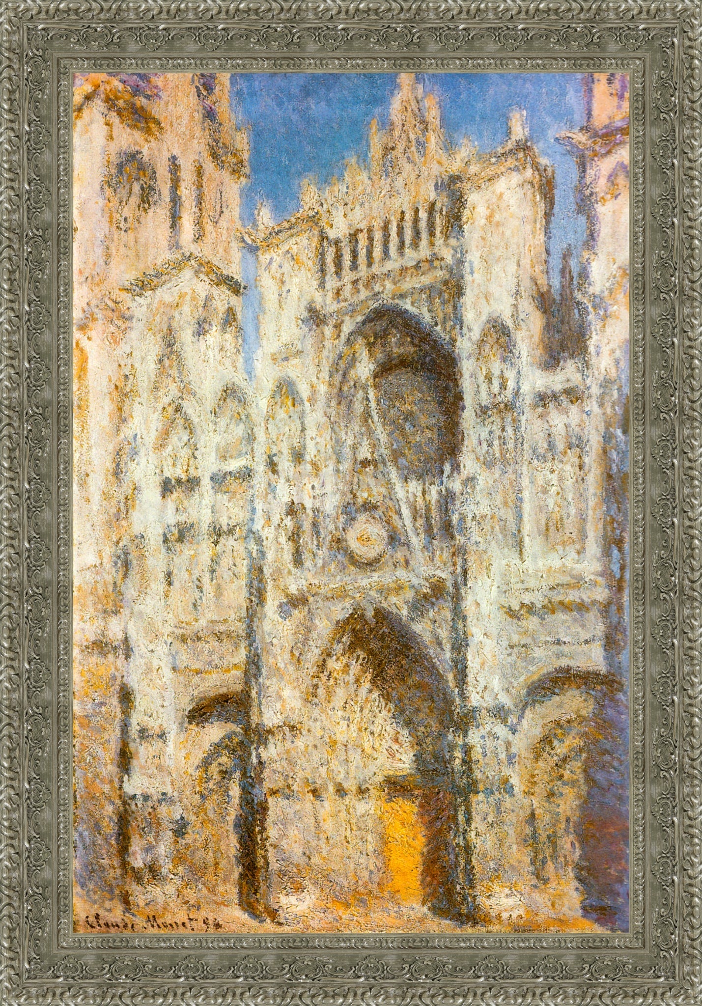Rouen Cathedral Sunlight