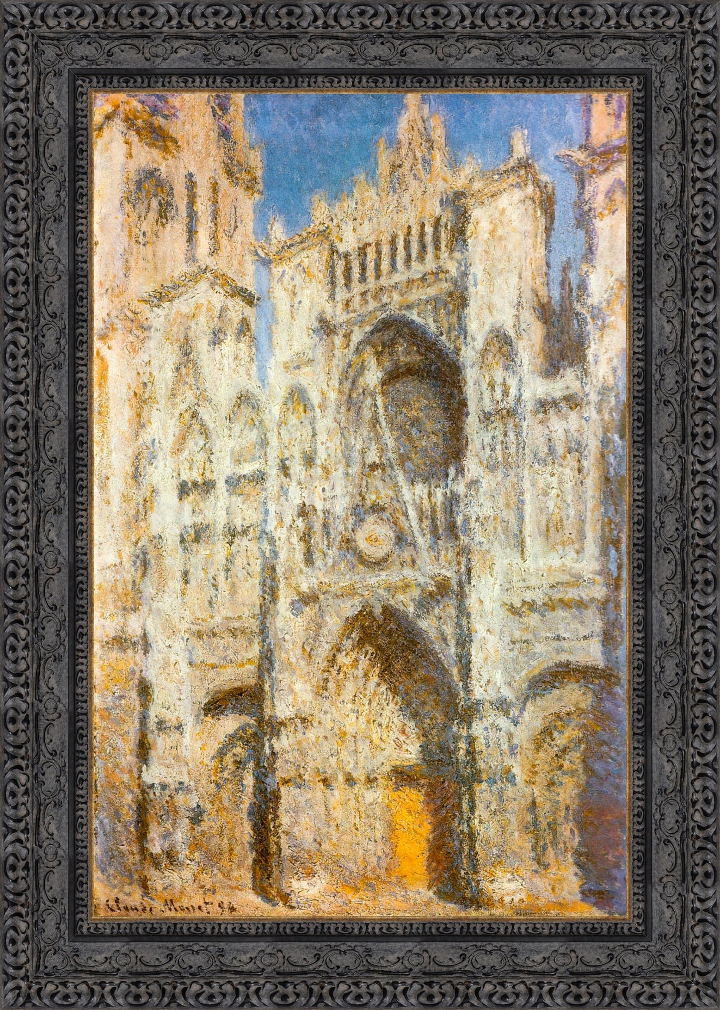 Rouen Cathedral Sunlight