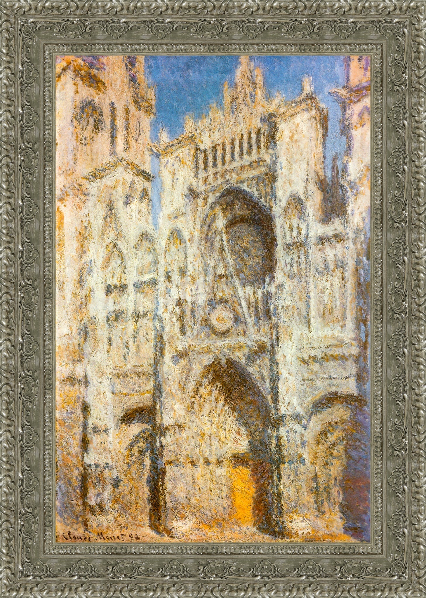 Rouen Cathedral Sunlight