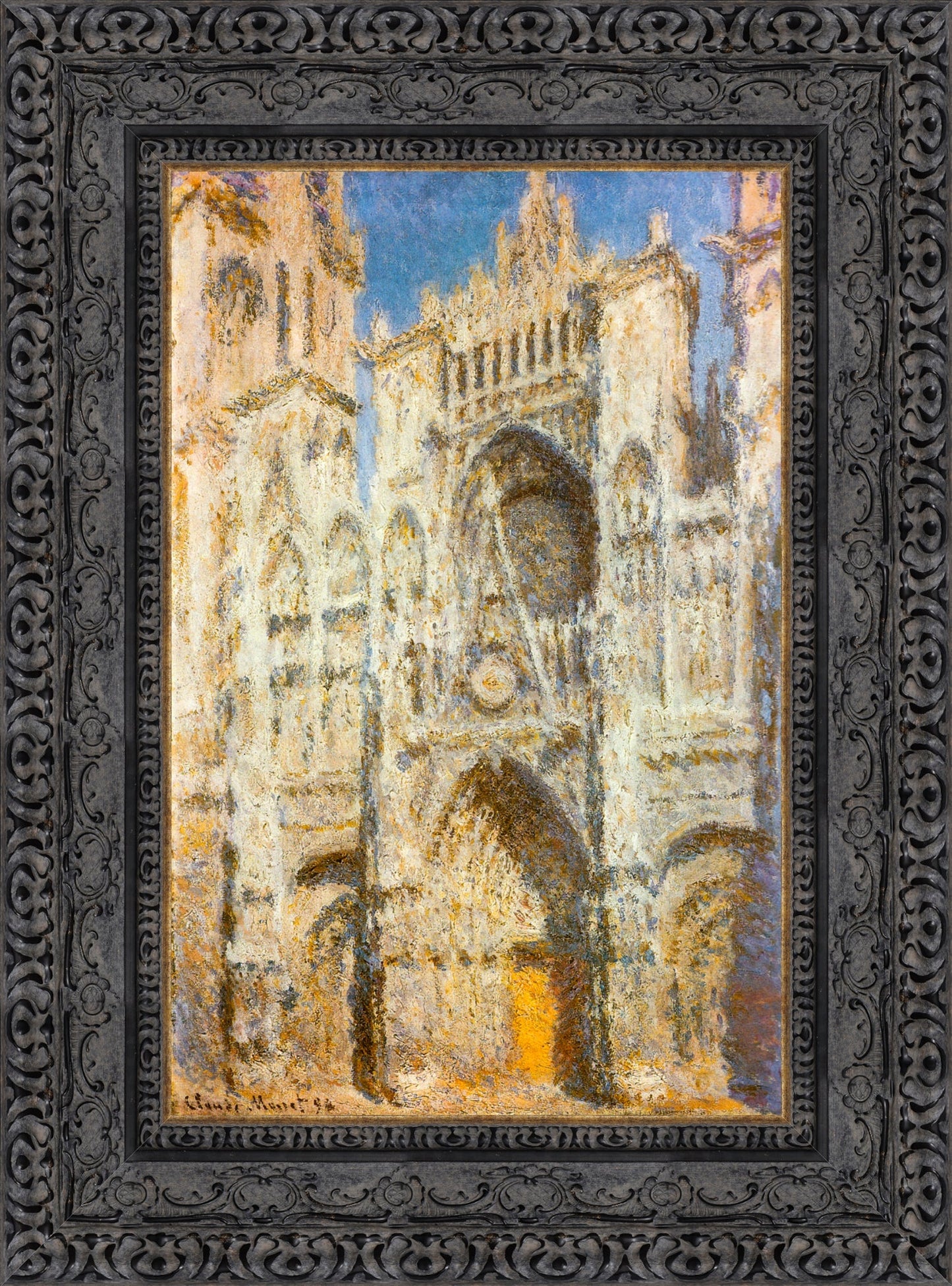 Rouen Cathedral Sunlight