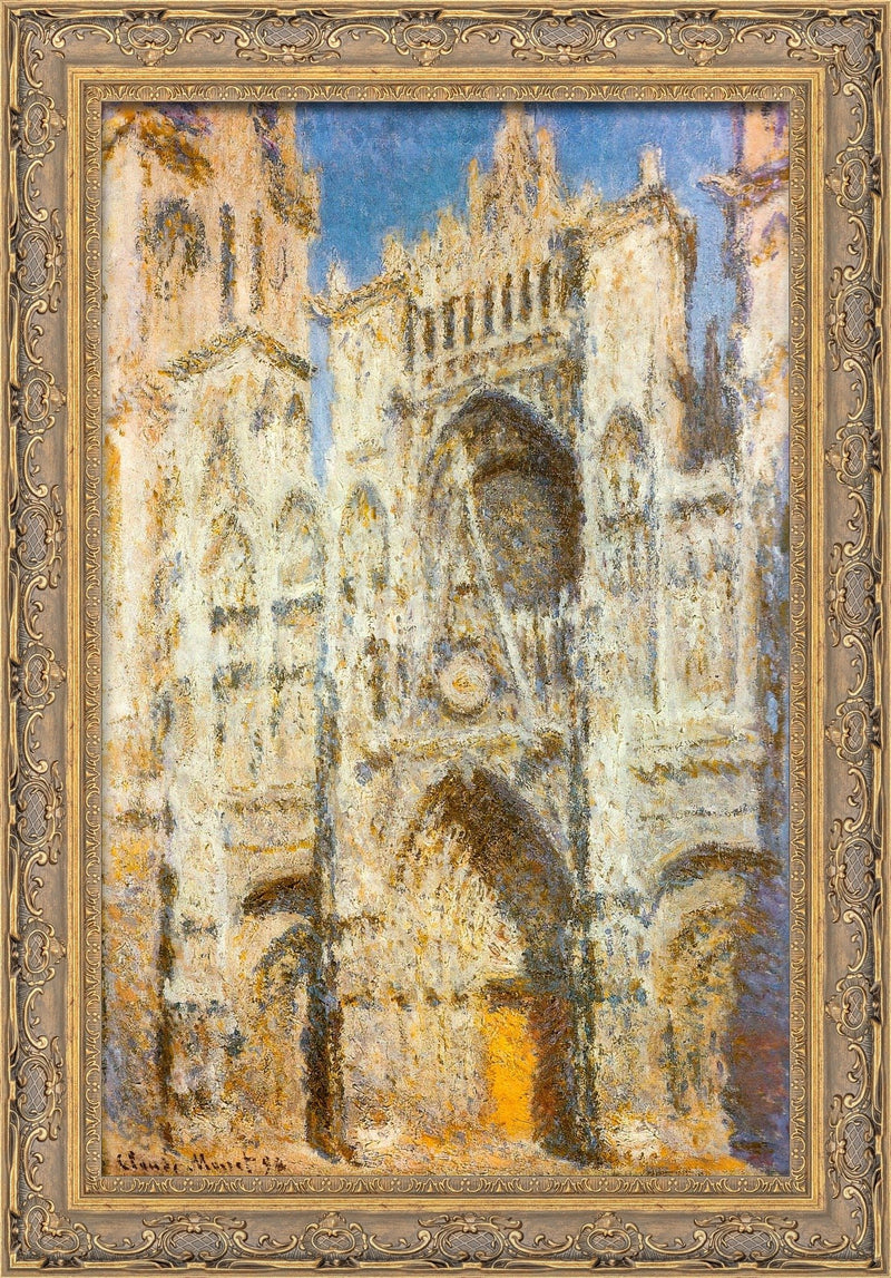 Rouen Cathedral, Sunlight – Claude Monet, 1894