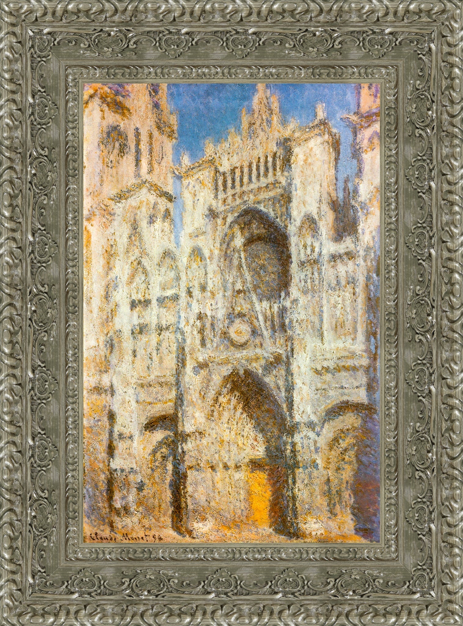 Rouen Cathedral Sunlight