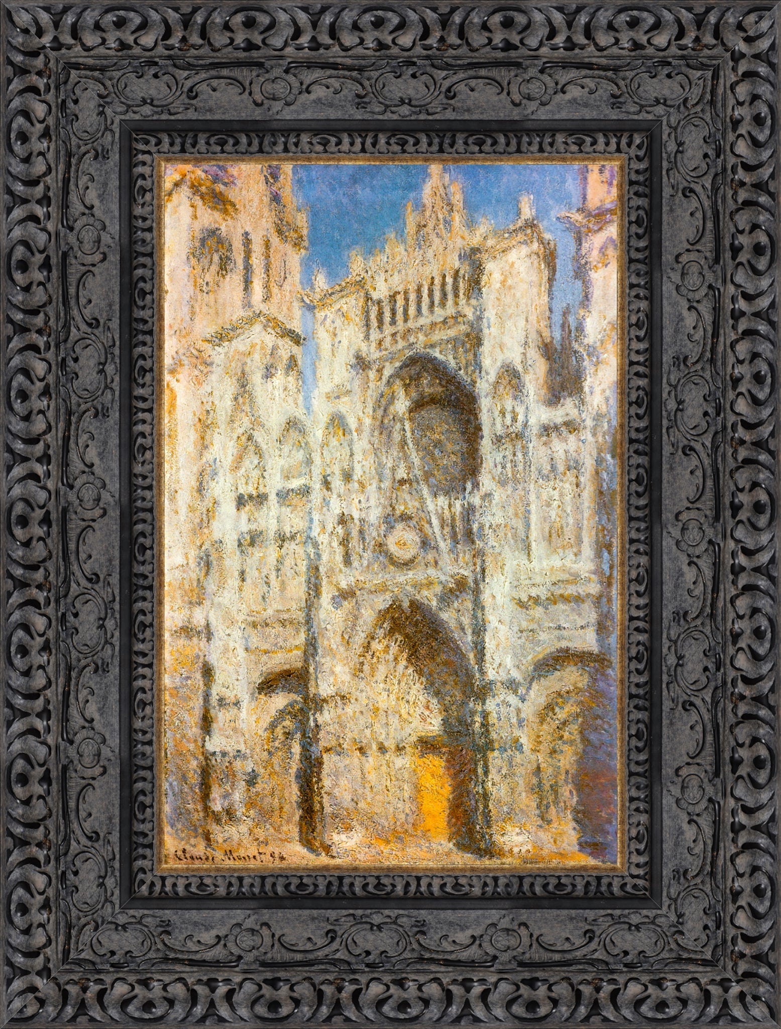 Rouen Cathedral Sunlight