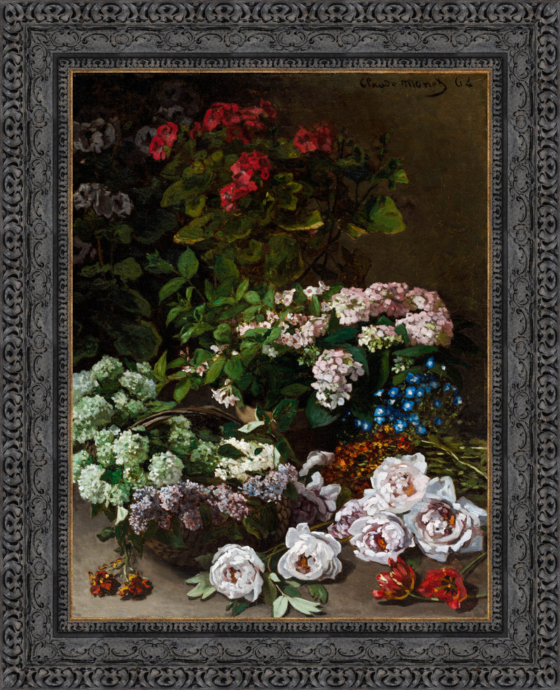 Spring Flowers – Claude Monet, 1864