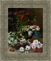 Silver frame