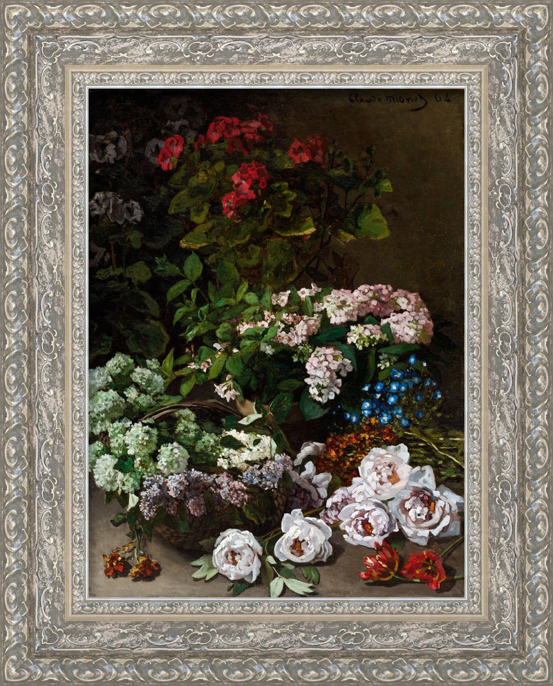 Spring Flowers – Claude Monet, 1864