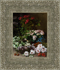 Silver frame