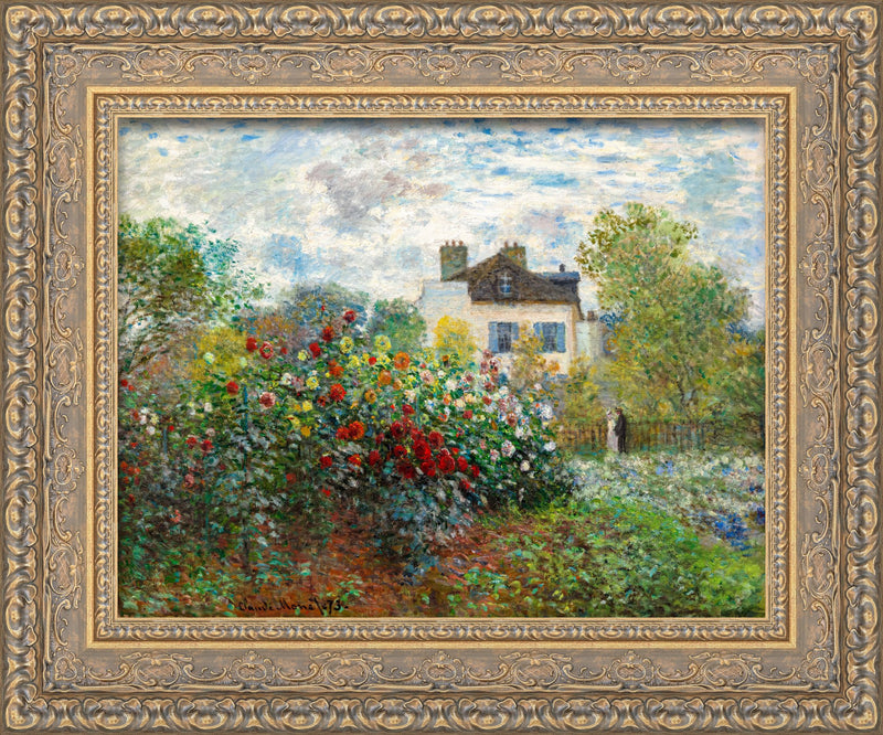 Monet's Garden at Argenteuil – Claude Monet, 1873