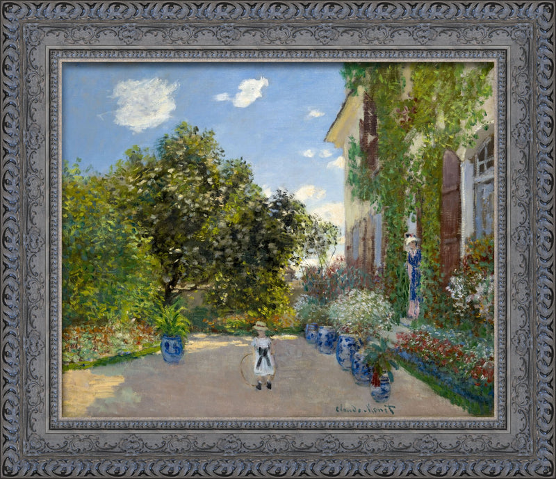 The Artist's House at Argenteuil – Claude Monet, 1873