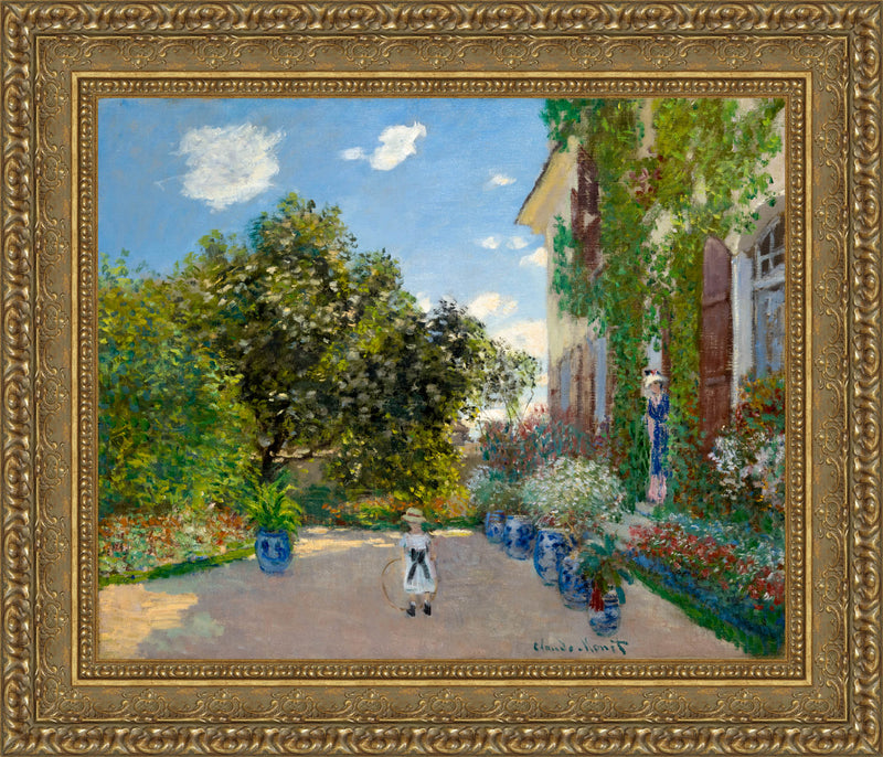 The Artist's House at Argenteuil – Claude Monet, 1873