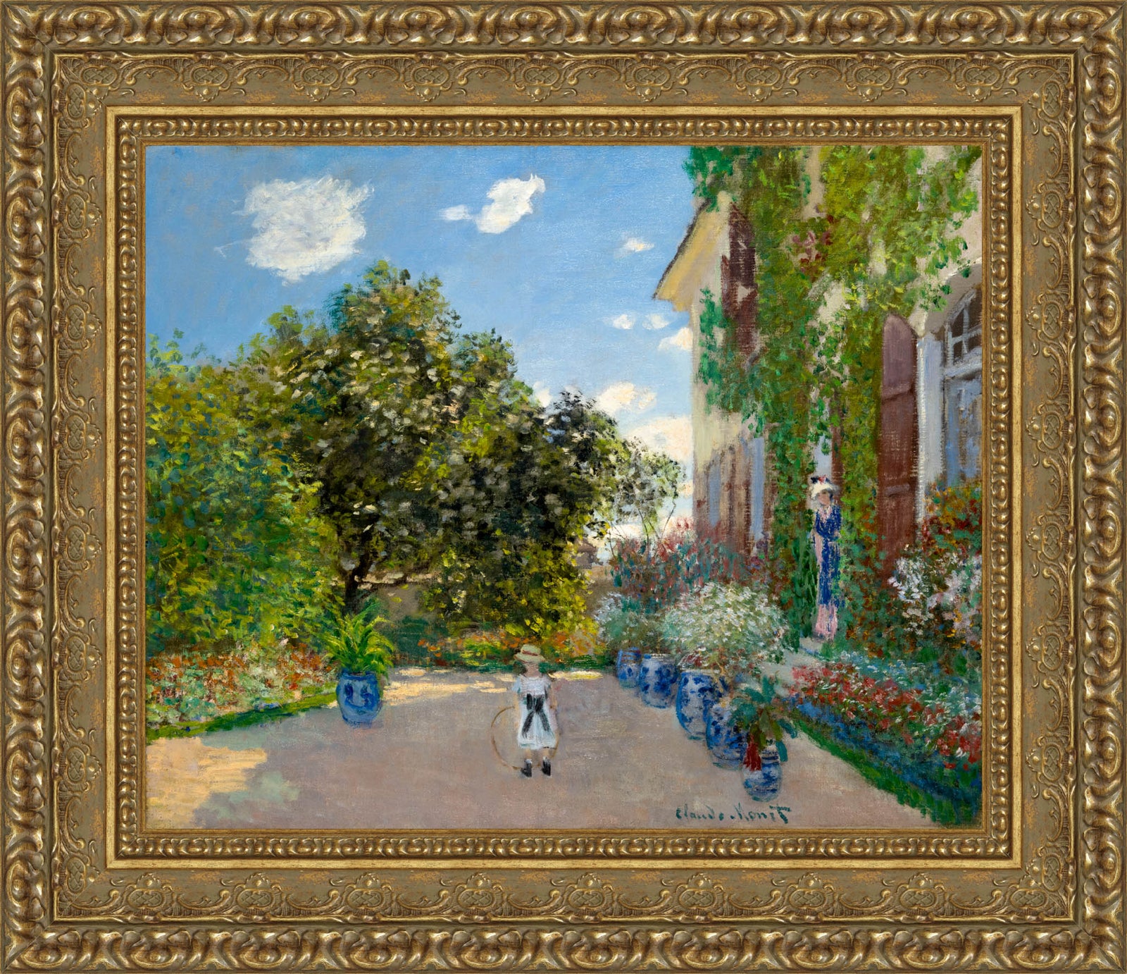 The Artist's House at Argenteuil – Claude Monet, 1873