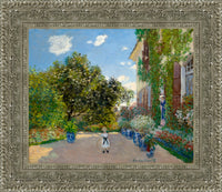 Silver frame