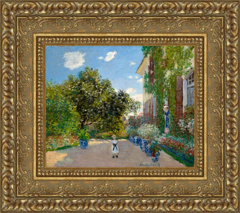The Artist's House at Argenteuil – Claude Monet, 1873