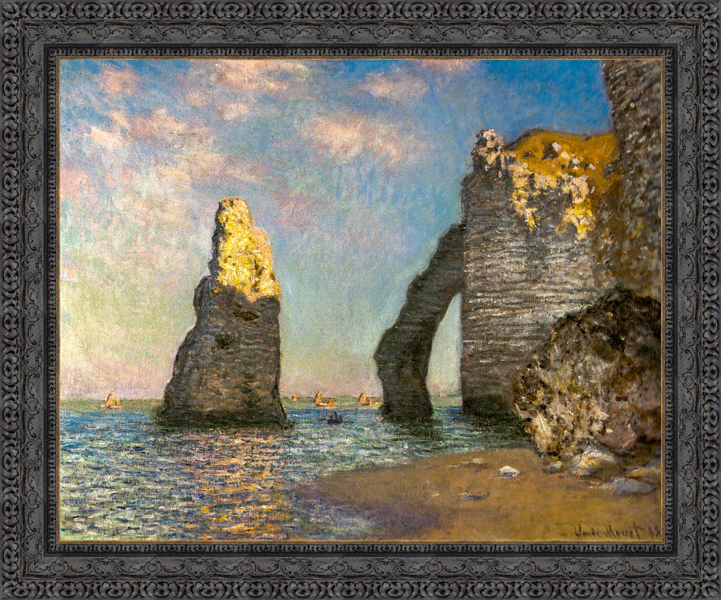 The Cliffs At Etretat
