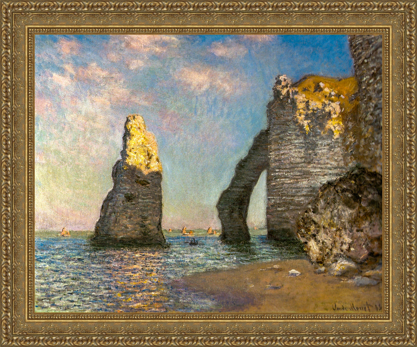 The Cliffs At Etretat
