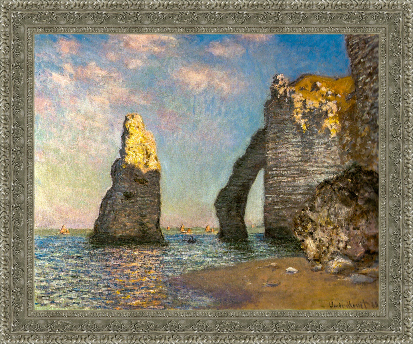 The Cliffs At Etretat